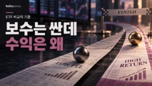 ETF 비교의 기준: 보수는 싼데 수익은 왜